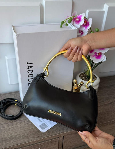 Jacquemus Le Bisou Mousqueton Bag Black