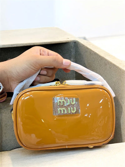 Trendy Fashion Mi-u MI-u Mini Glossy Handbag for Women