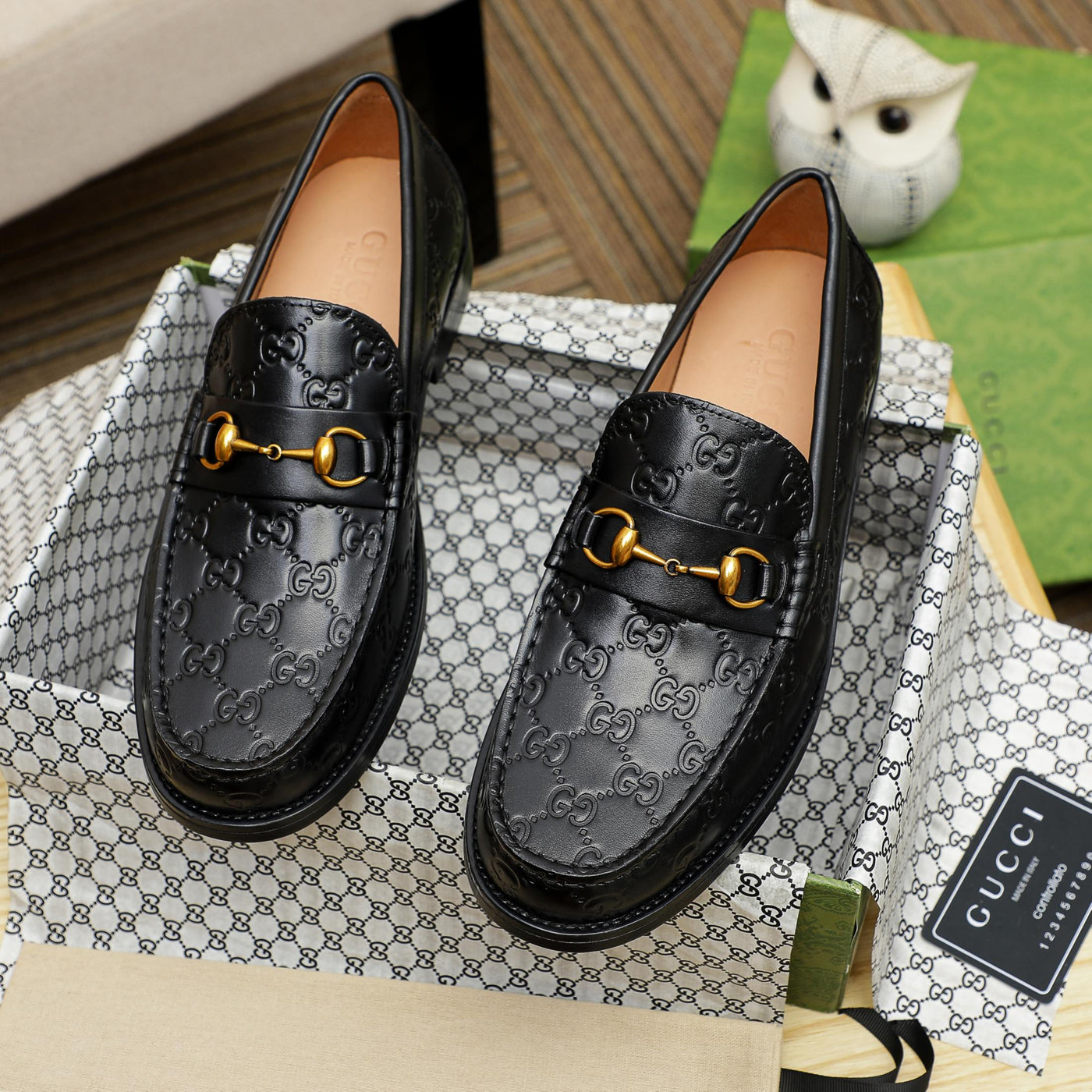 Trending GG Leather Loafers Shoes for Men Pre Order