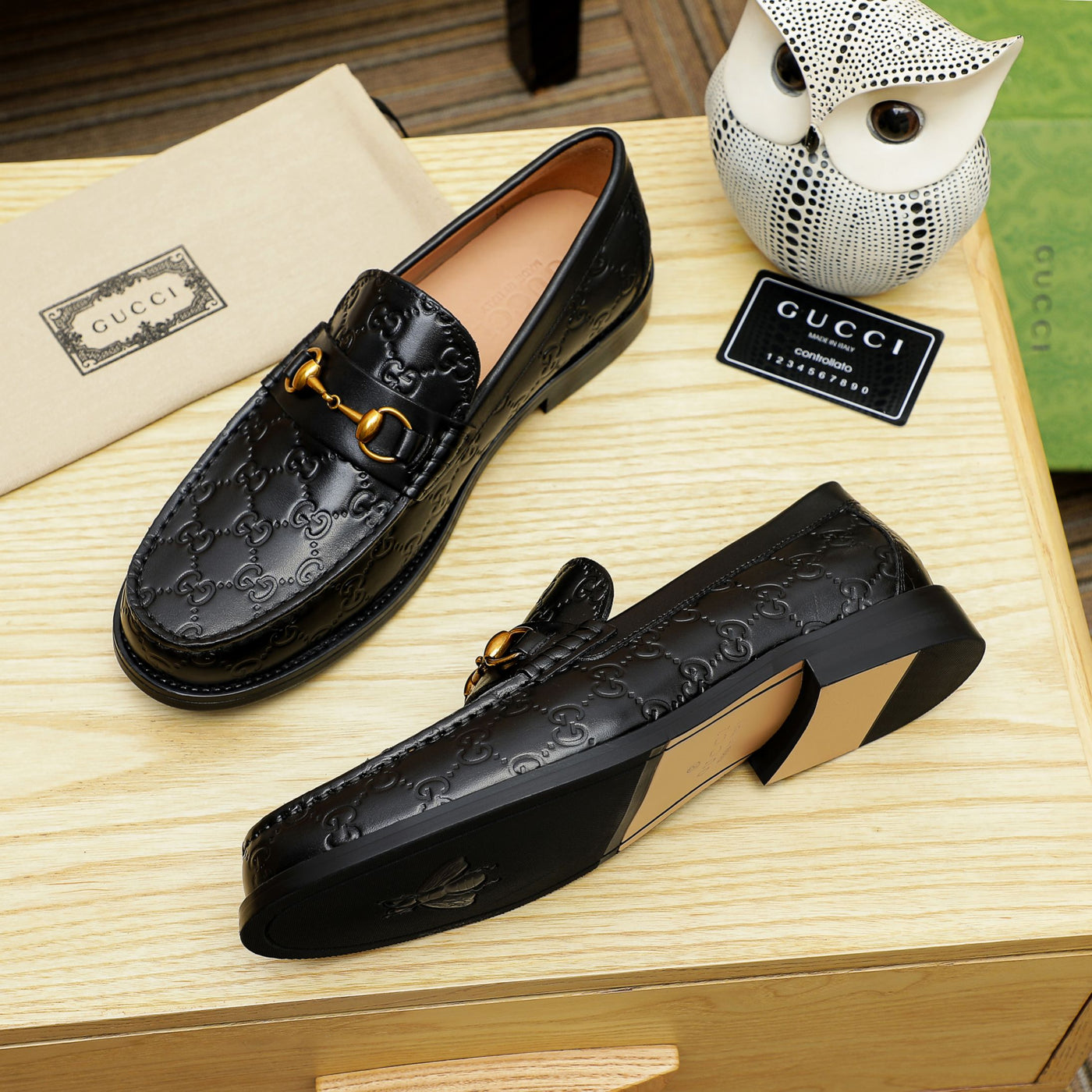 Trending GG Leather Loafers Shoes for Men Pre Order