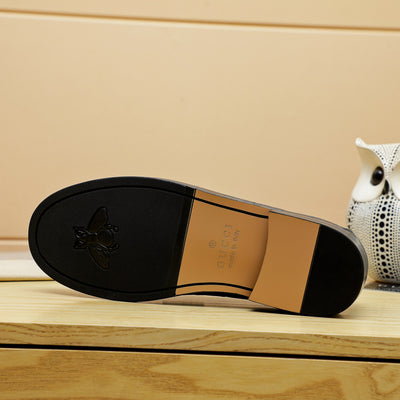 Trending GG Leather Loafers Shoes for Men Pre Order