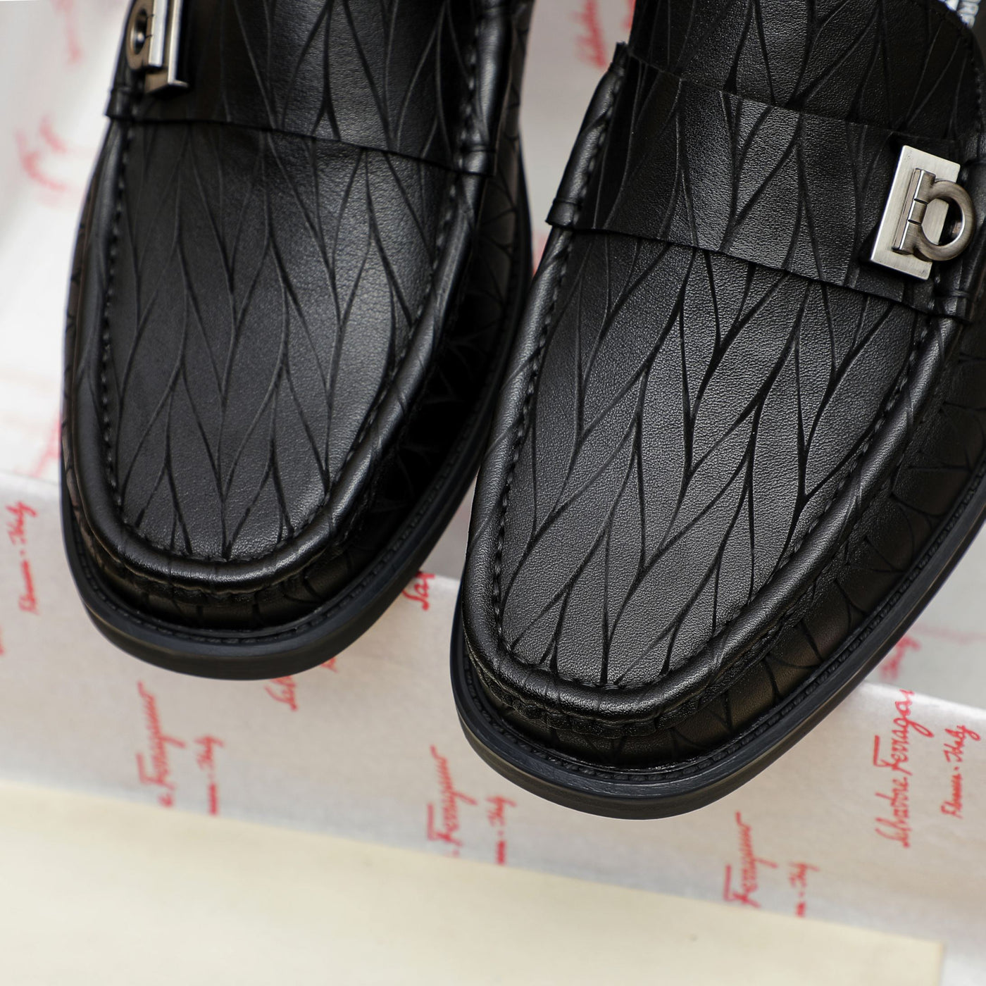 Salvatore Ferragamo Leather Shoes for Men Pre Order