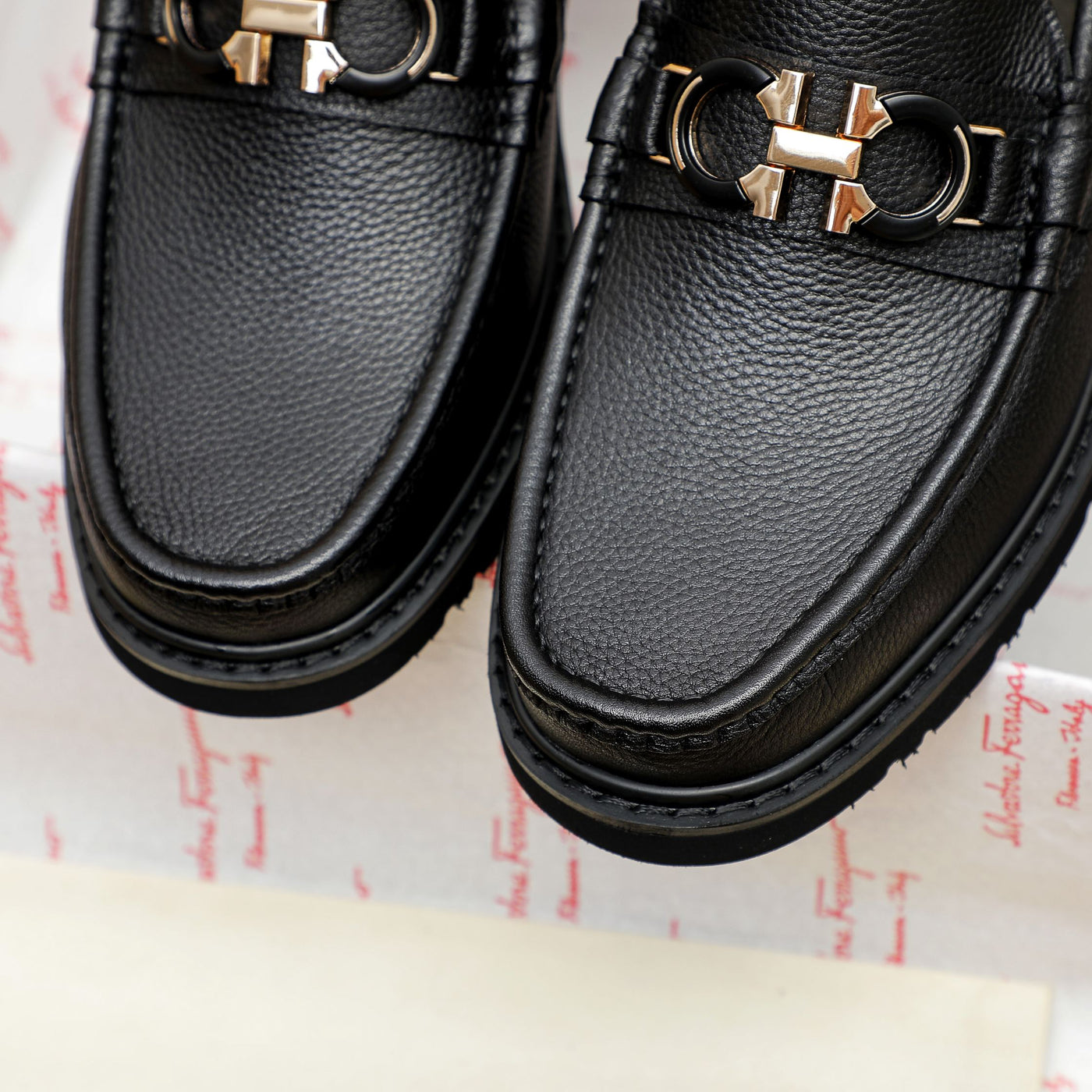 Salvatore Ferragamo Leather Shoes for Men Pre Order