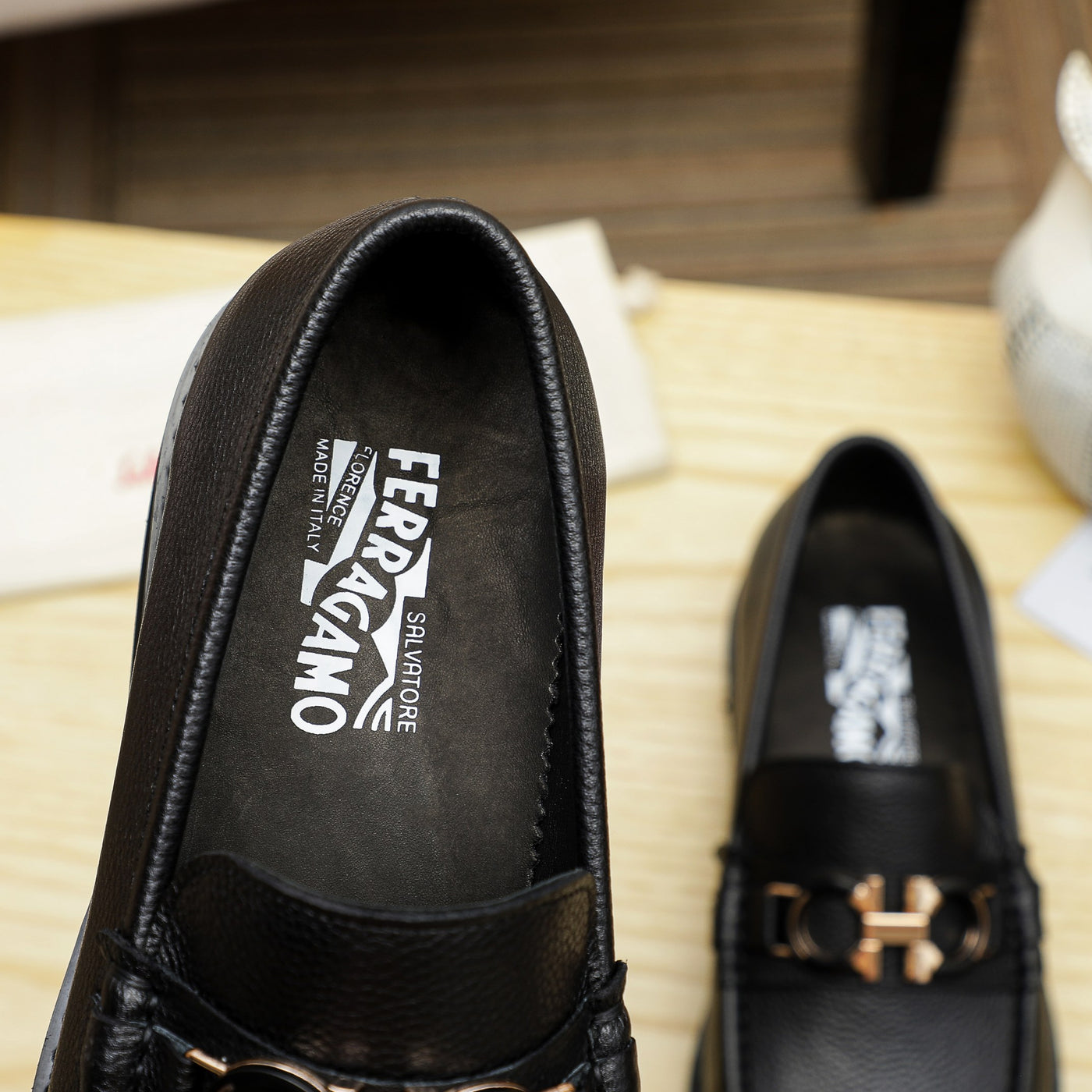 Salvatore Ferragamo Leather Shoes for Men Pre Order