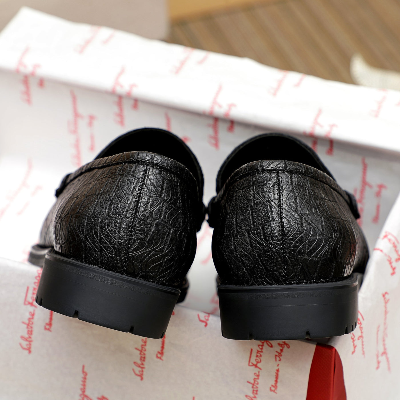 Salvatore Ferragamo Leather Shoes for Men Pre Order