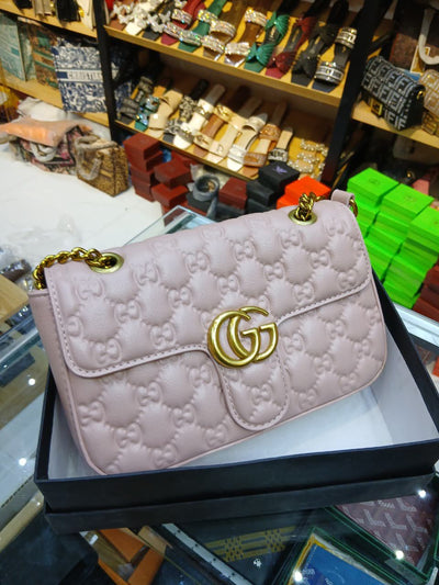 Famous Brand GG Guc-ci Mormont Shoulder Bag for women
