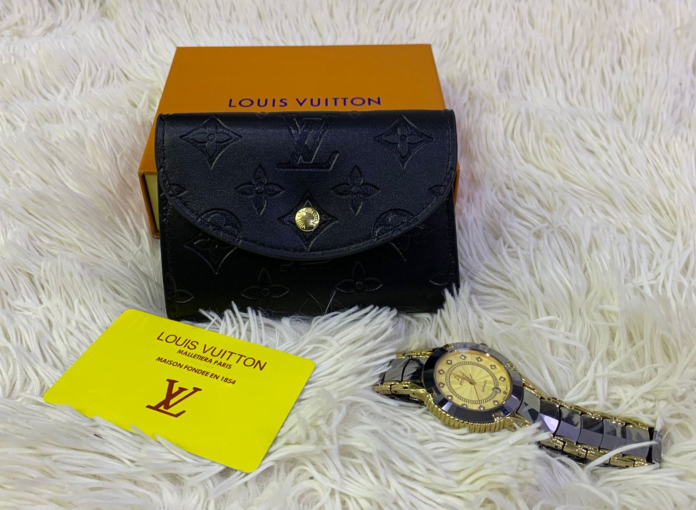 Louis Vuitton Lv wallet for female Black