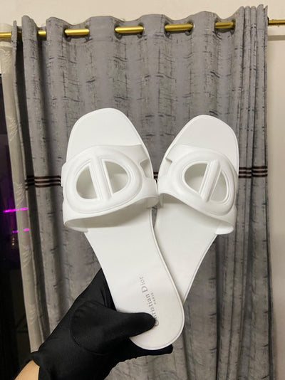 Luxury brand Di-or slipper for women