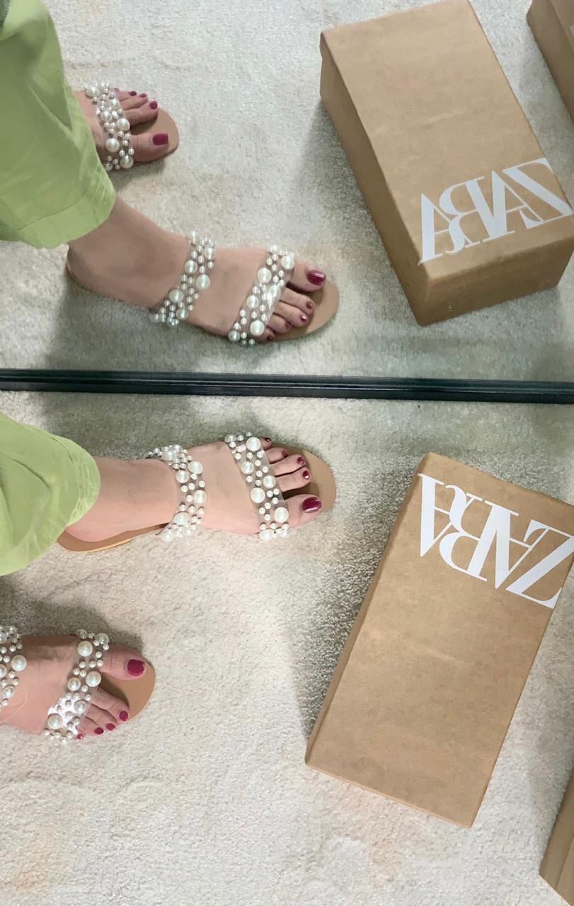 Fashion Brand Za-ra slipper for women