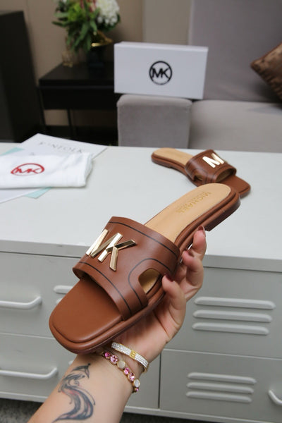 Famous Brand MK Mich-ael Ko-rs Imported Slippers for Women