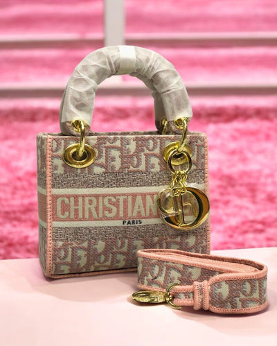 Mini Christian Dior Lady Bag Pink