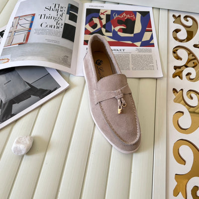 Loro Piana the iconic Summer Charms Walk Loafers for Unisex (Male and Female) Beige Colour Pre Order