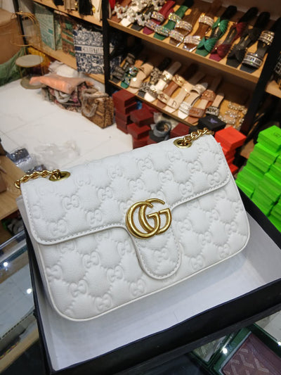 Famous Brand GG Guc-ci Mormont Shoulder Bag for women