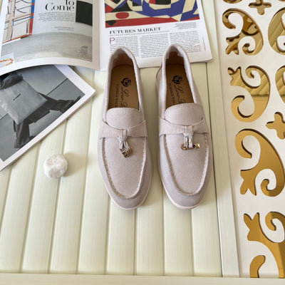 Loro Piana the iconic Summer Charms Walk Loafers for Unisex (Male and Female) Neutral Colour Pre Order 45