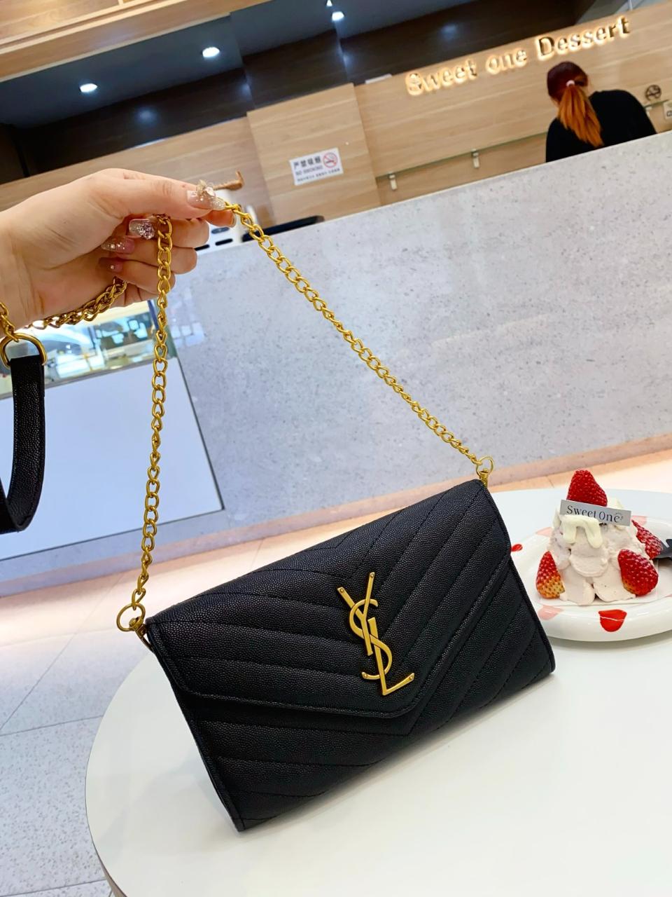 Famous Brand y-s-l shoulder bag for women