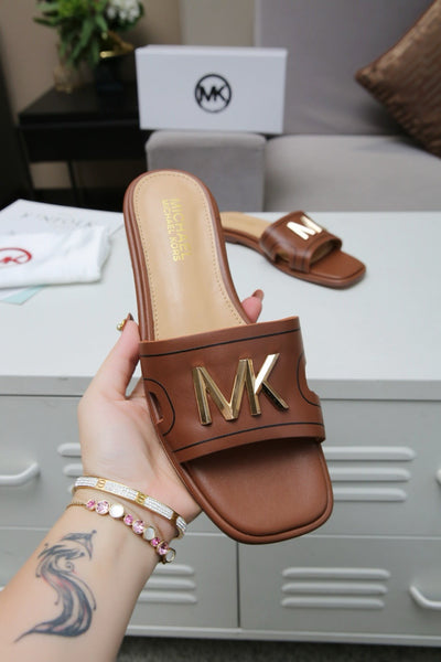 Famous Brand MK Mich-ael Ko-rs Imported Slippers for Women