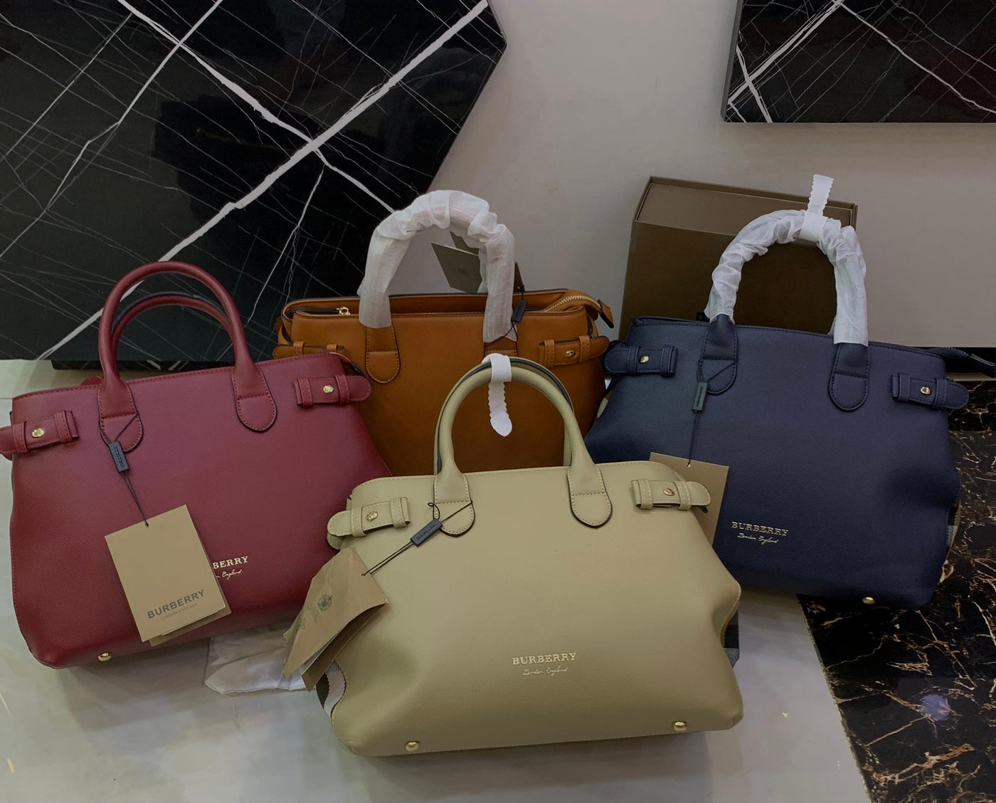 Luxury brand TB Bur-berry shoulder bag for women