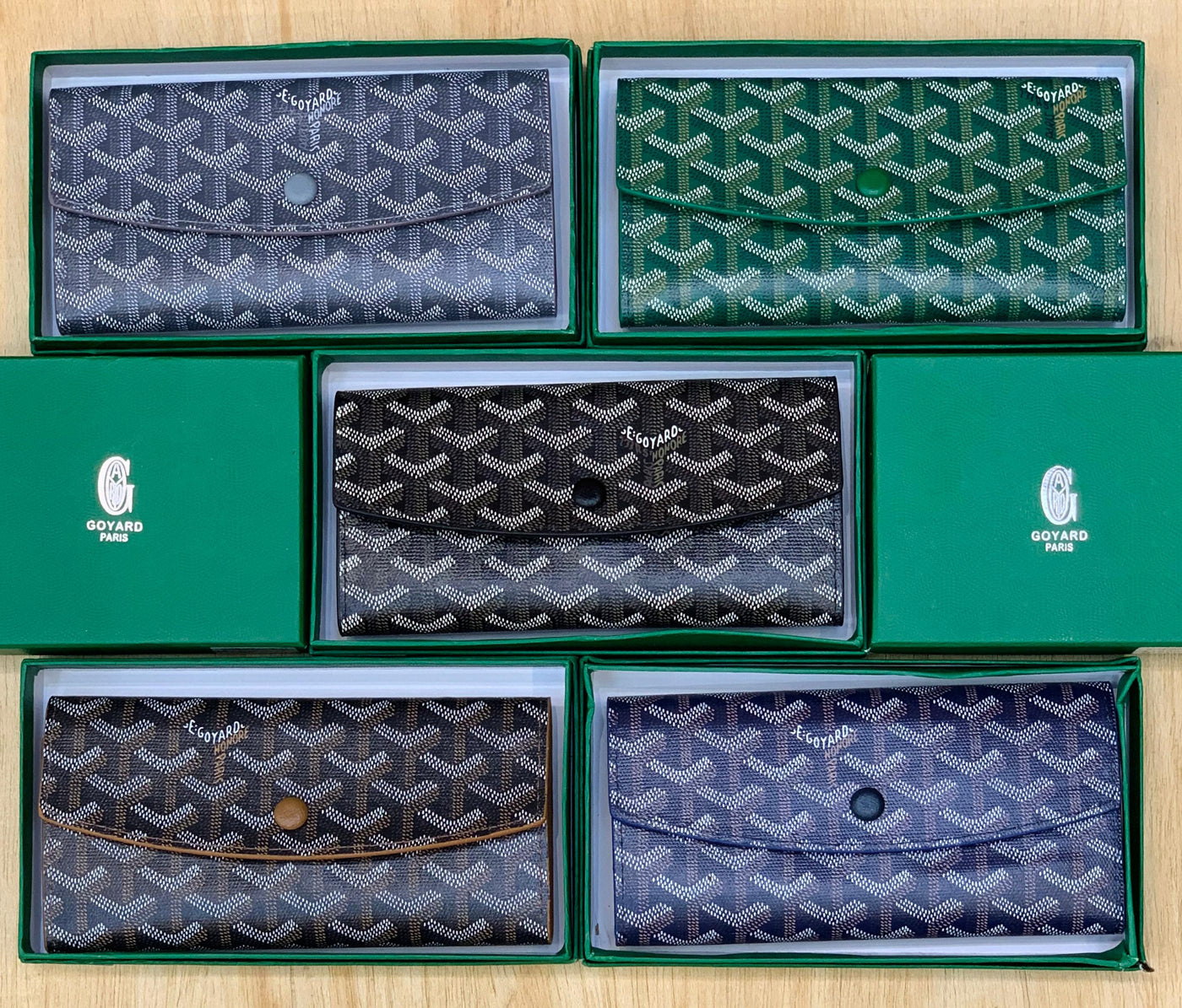 Famous brand Goy-ard wallet for ladies