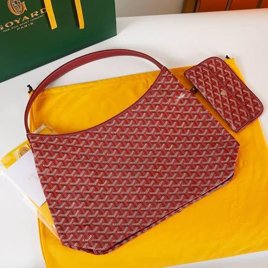 Goyard Bohème Hobo Bag Red