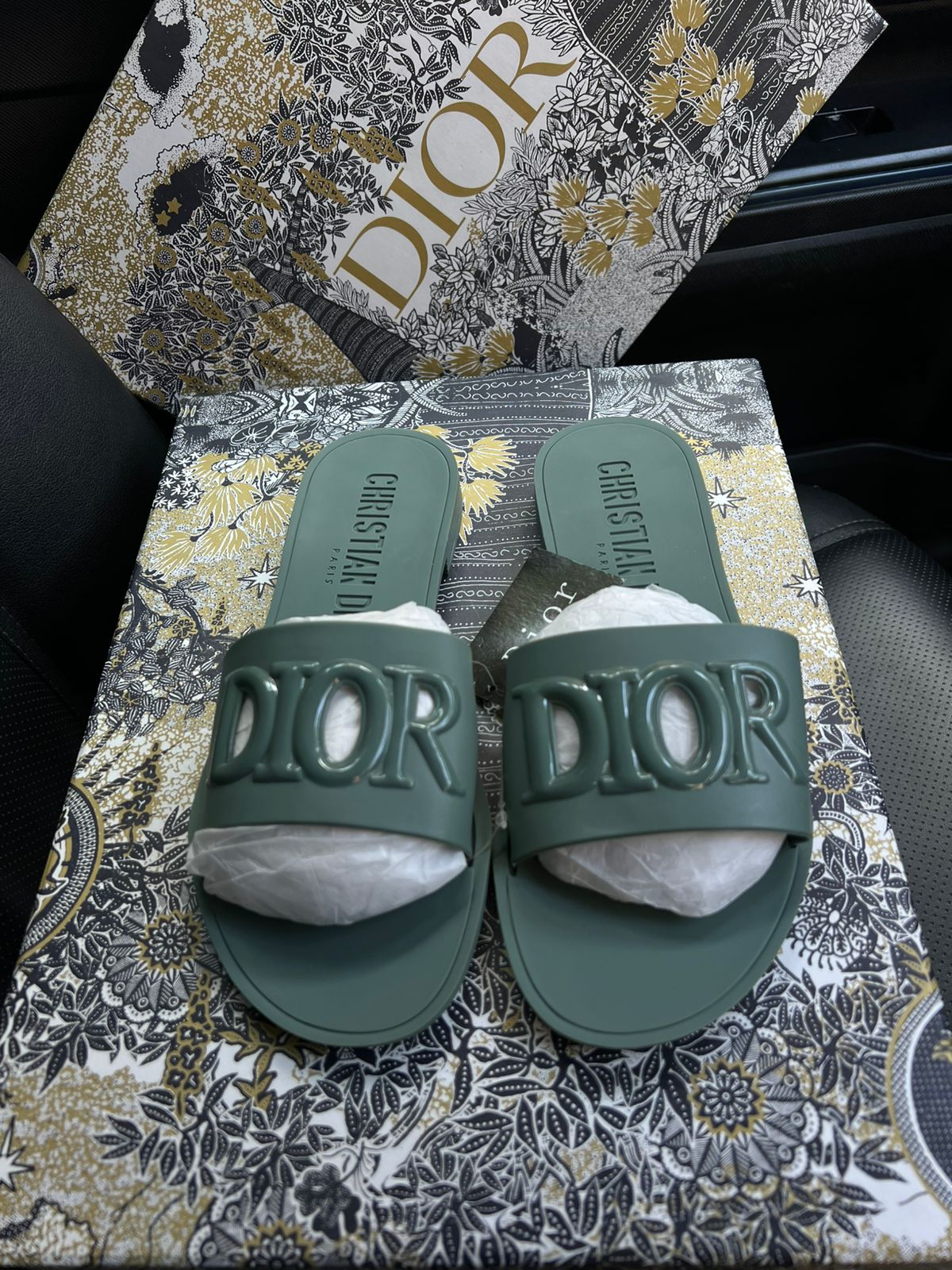 Famous brand D-io-r slipper  for women