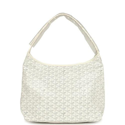 Goyard Bohème Hobo Bag White