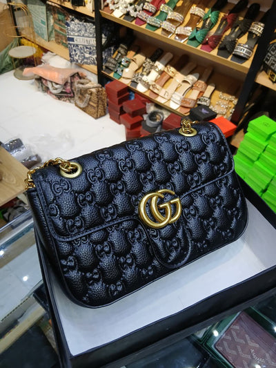 Famous Brand GG Guc-ci Mormont Shoulder Bag for women