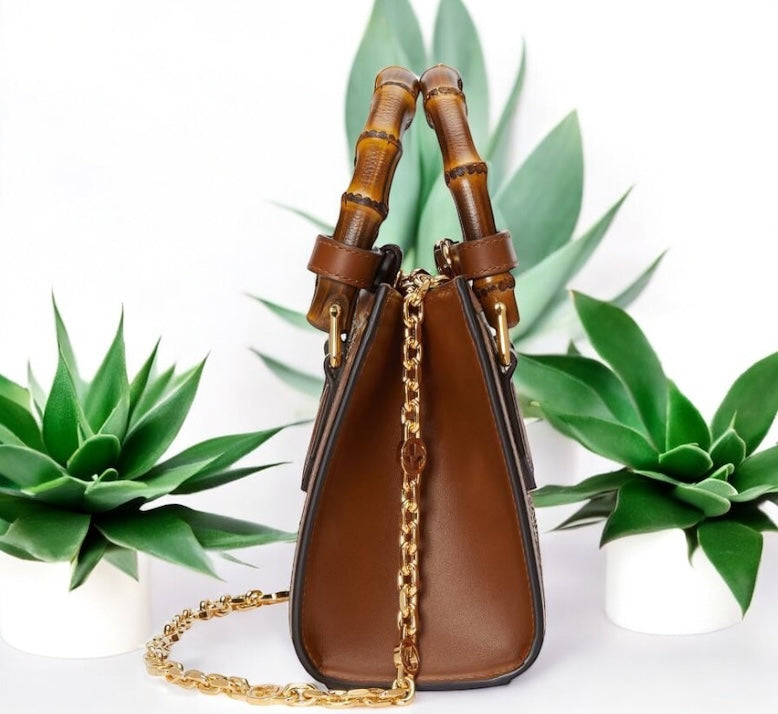 Premium Brand Guc ci GG Mini Diana Leather Handbag for Women