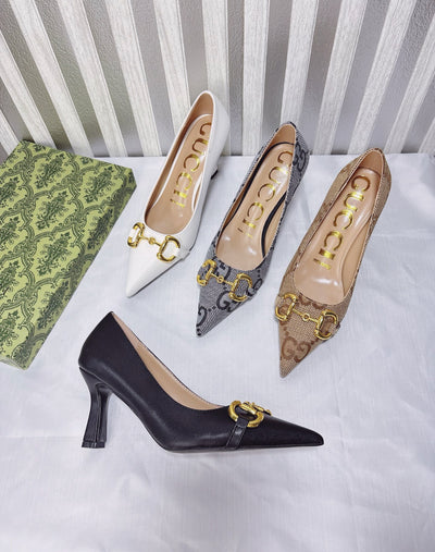 Famous brand GG heels for women