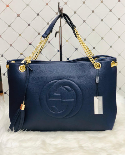 Gucci GG Soho Shoulder bag Navy