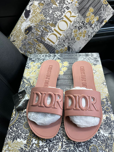 Famous brand D-io-r slipper  for women