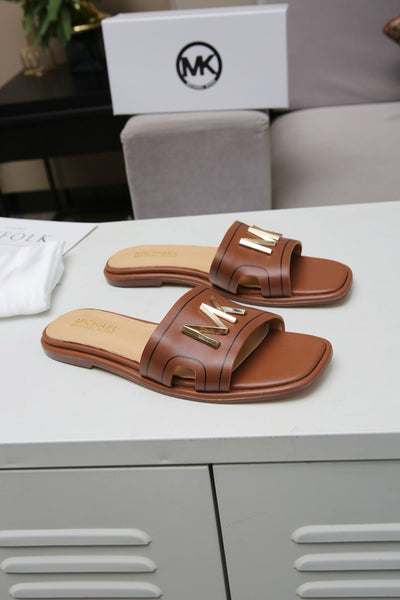 Famous Brand MK Mich-ael Ko-rs Imported Slippers for Women