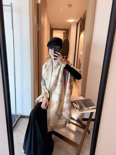Famous Brand L-V shawl for women