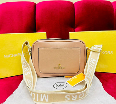 Michael Kors MK cross body bag Pink