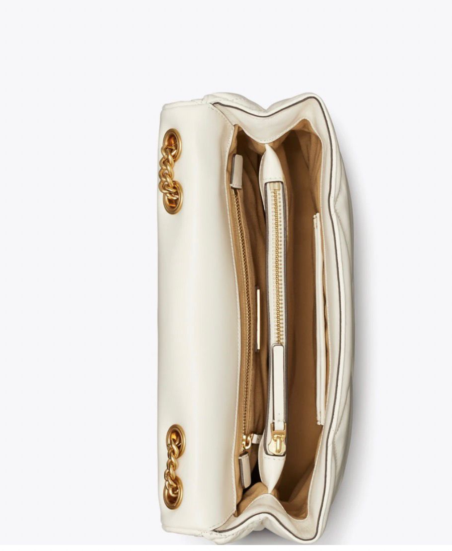 TORY BURCH KIRA DIAMOND QUILT CONVERTIBLE SHOULDER BAG