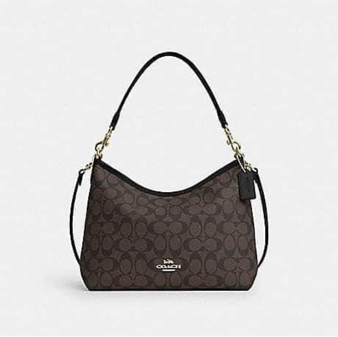 Coach Laurel Shoulder Bag In Signature Canvas