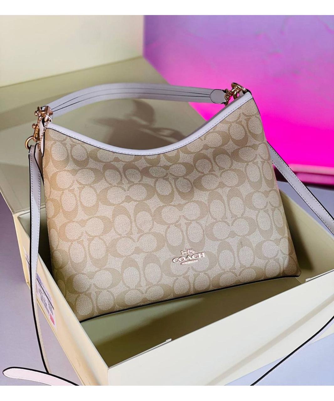 Coach Laurel Shoulder Bag In Signature Canvas