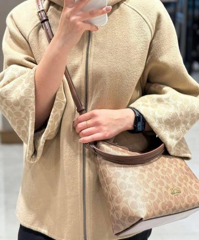 Coach Laurel Shoulder Bag In Signature Canvas