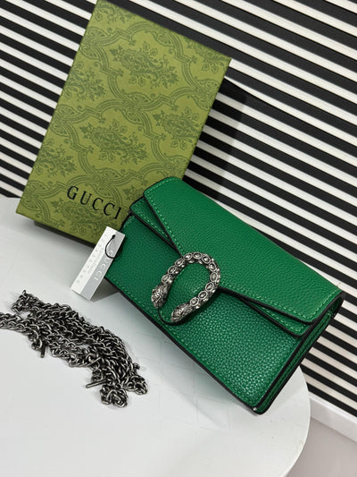 Gucci Dionysus super mini bag Green