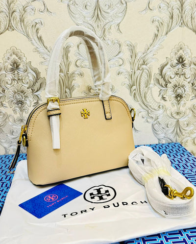 Tory Birch Alma Bag Beige