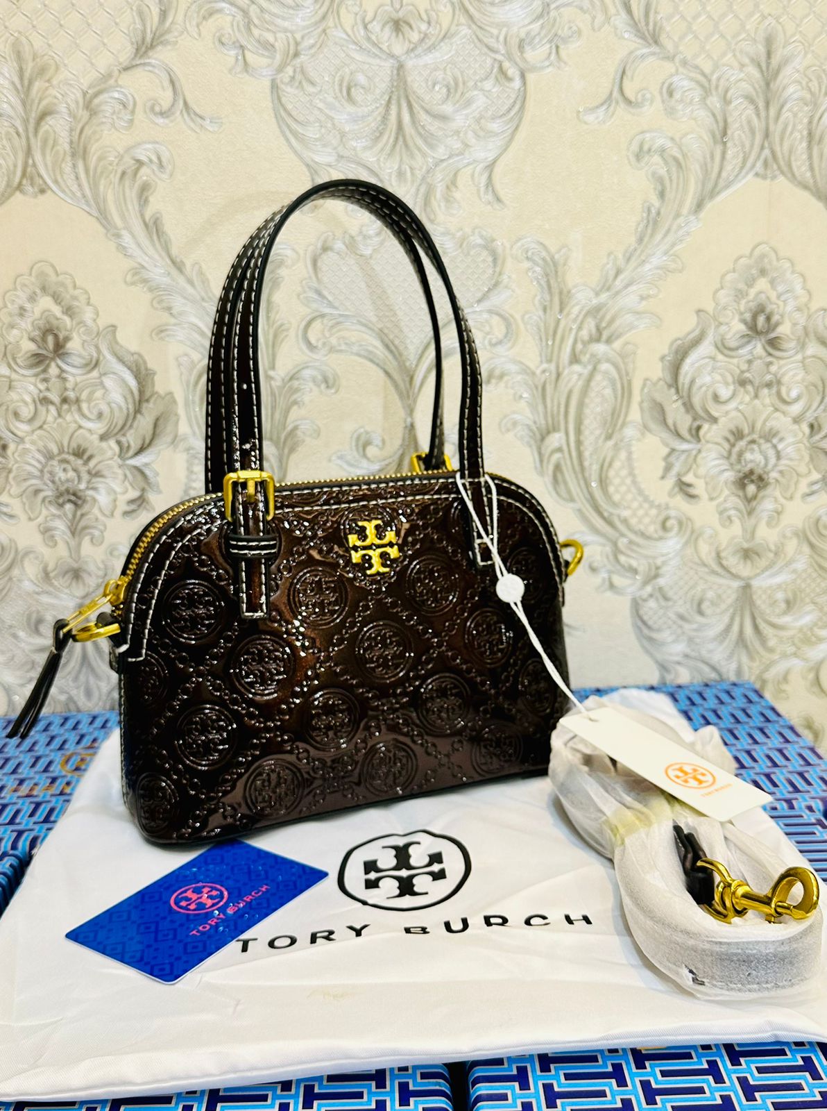 Tory Birch Alma Bag Brown