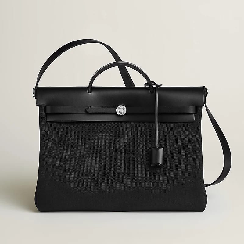 Hermes Herbag Zip 31 Matte black