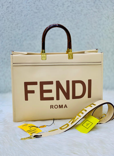 Fendi Sunshine bag Big size with Metal Aplhabets (FENDI)