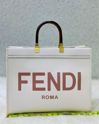 Fendi Sunshine bag Big size with Metal Aplhabets (FENDI)