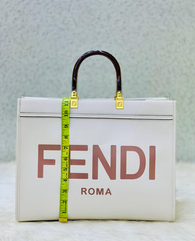 Fendi Sunshine bag Big size with Metal Aplhabets (FENDI)