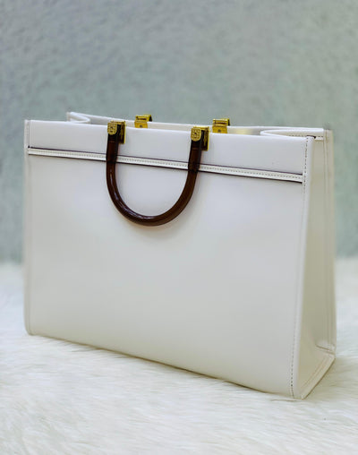 Fendi Sunshine bag Big size with Metal Aplhabets (FENDI)