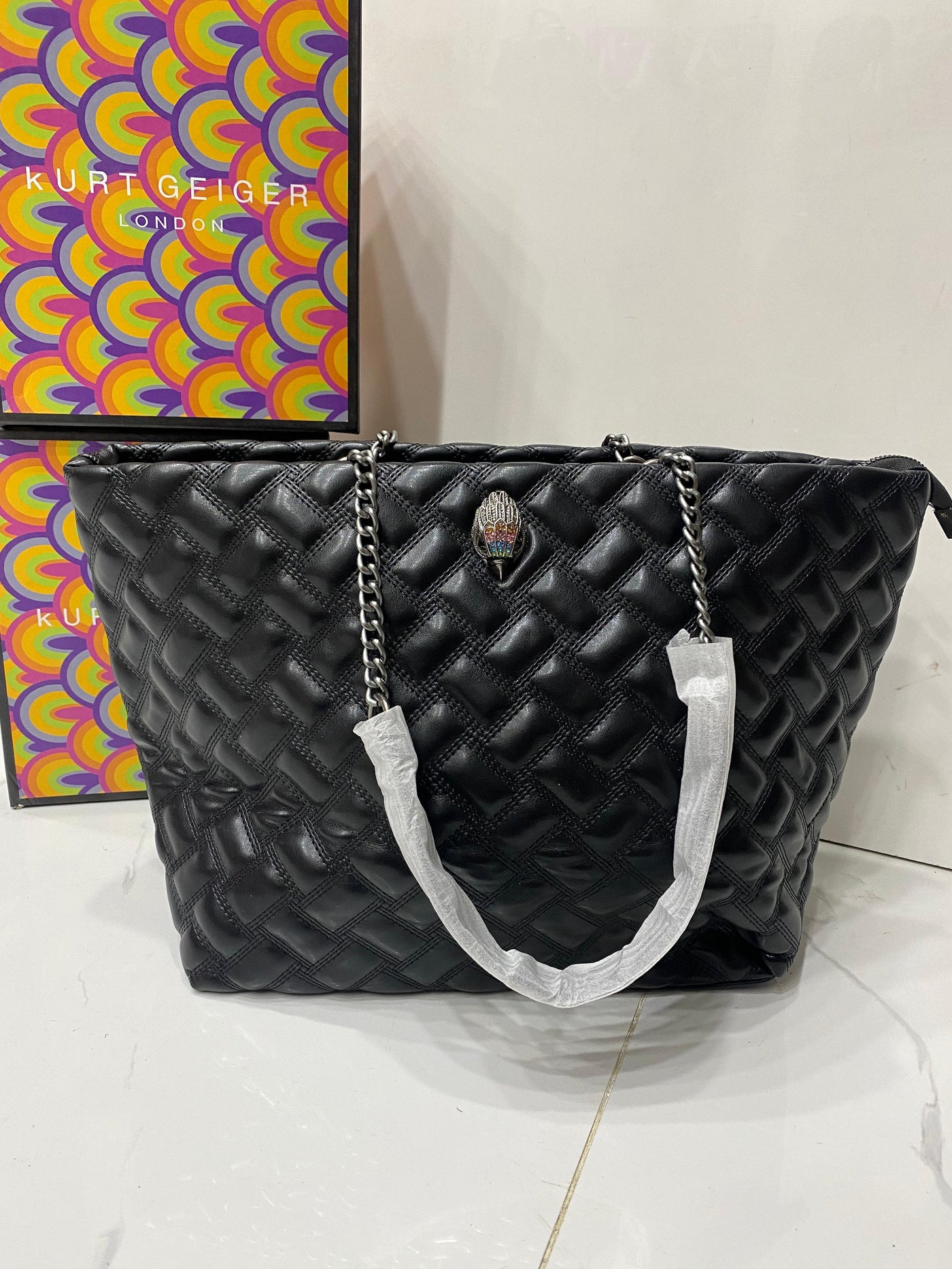 Kurt Geiger Tote Bag Black