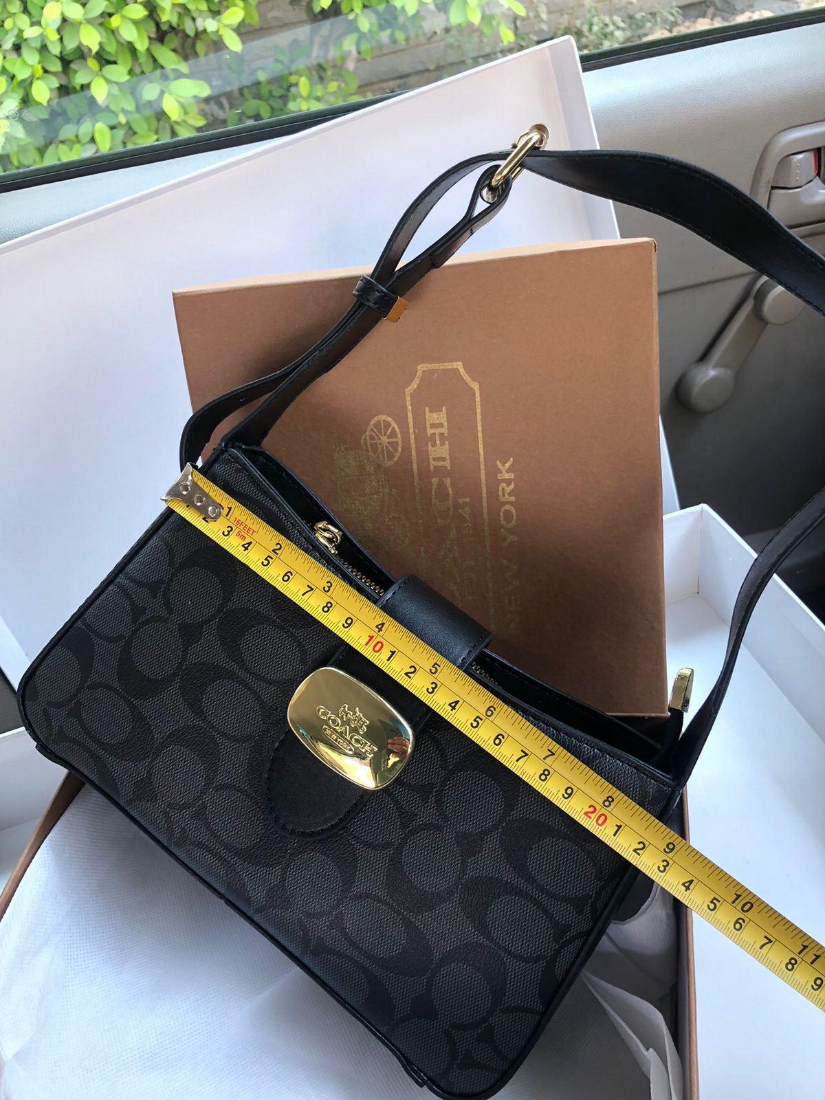 Coach Eliza Shoulder Bag in Signature Canvas