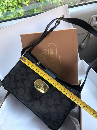 Coach Eliza Shoulder Bag in Signature Canvas