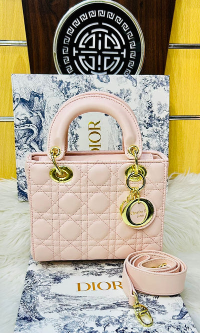 Christian Dior CD Lady Bag Pink