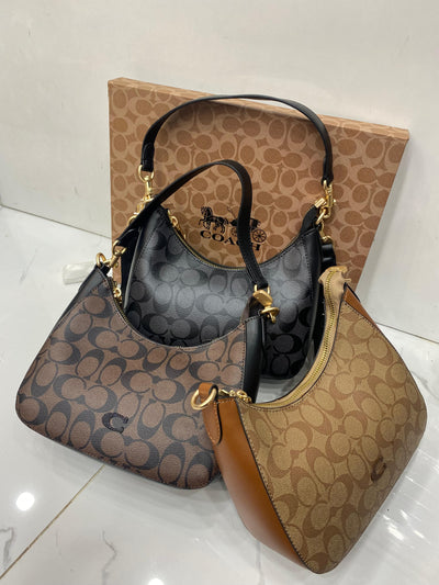 Coach Teri Shoulder Bag in Signature Canvas